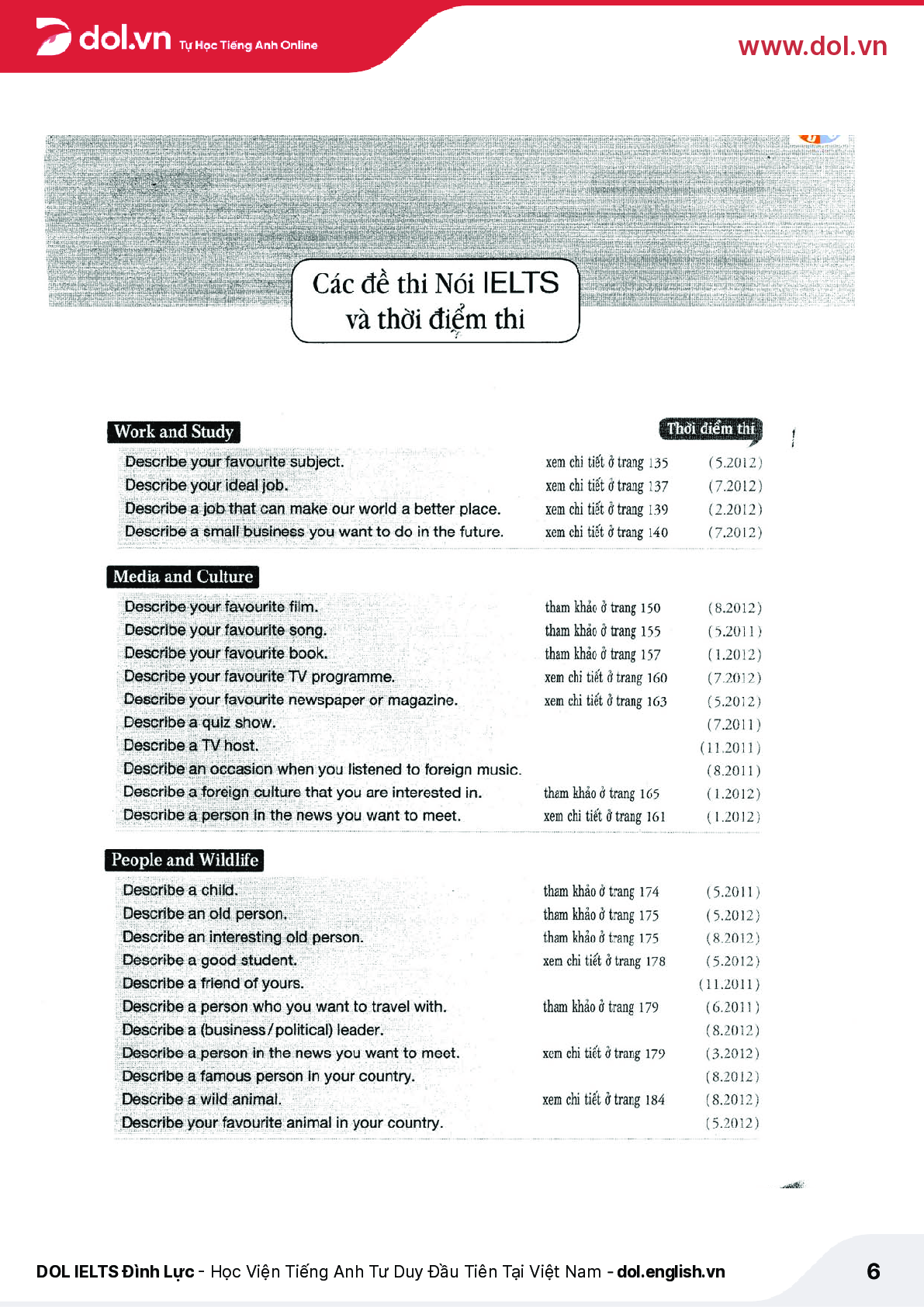 Sách IELTS Speaking Recent Actual Test pdf | Xem online, tải PDF miễn phí (trang 6)