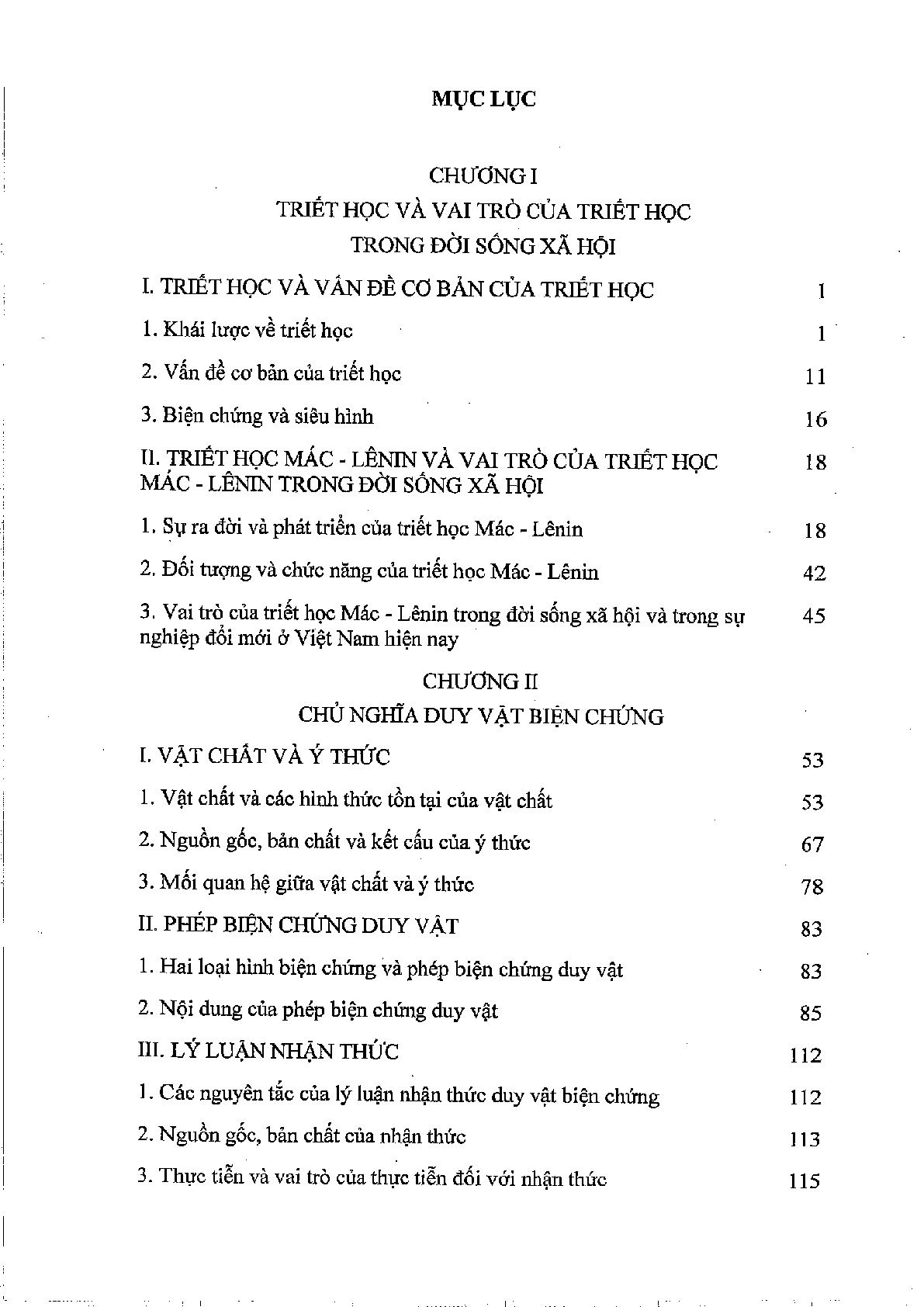 Giáo trình môn Triết học Mác - Lênin | Đại học Bách khoa Hà Nội (trang 7)