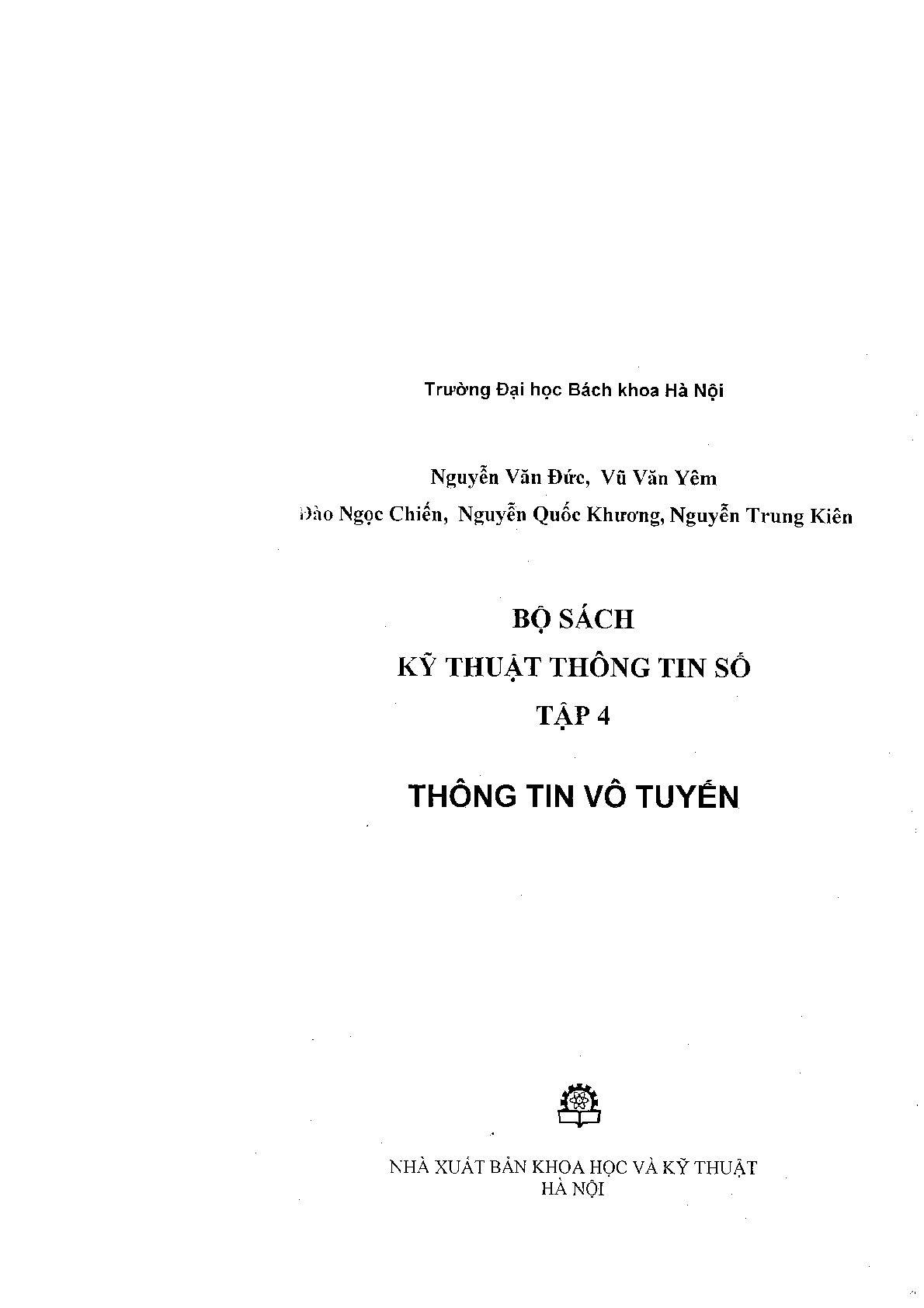 Giáo trình môn Thông tin vô tuyến | Đại học Bách khoa Hà Nội (trang 3)