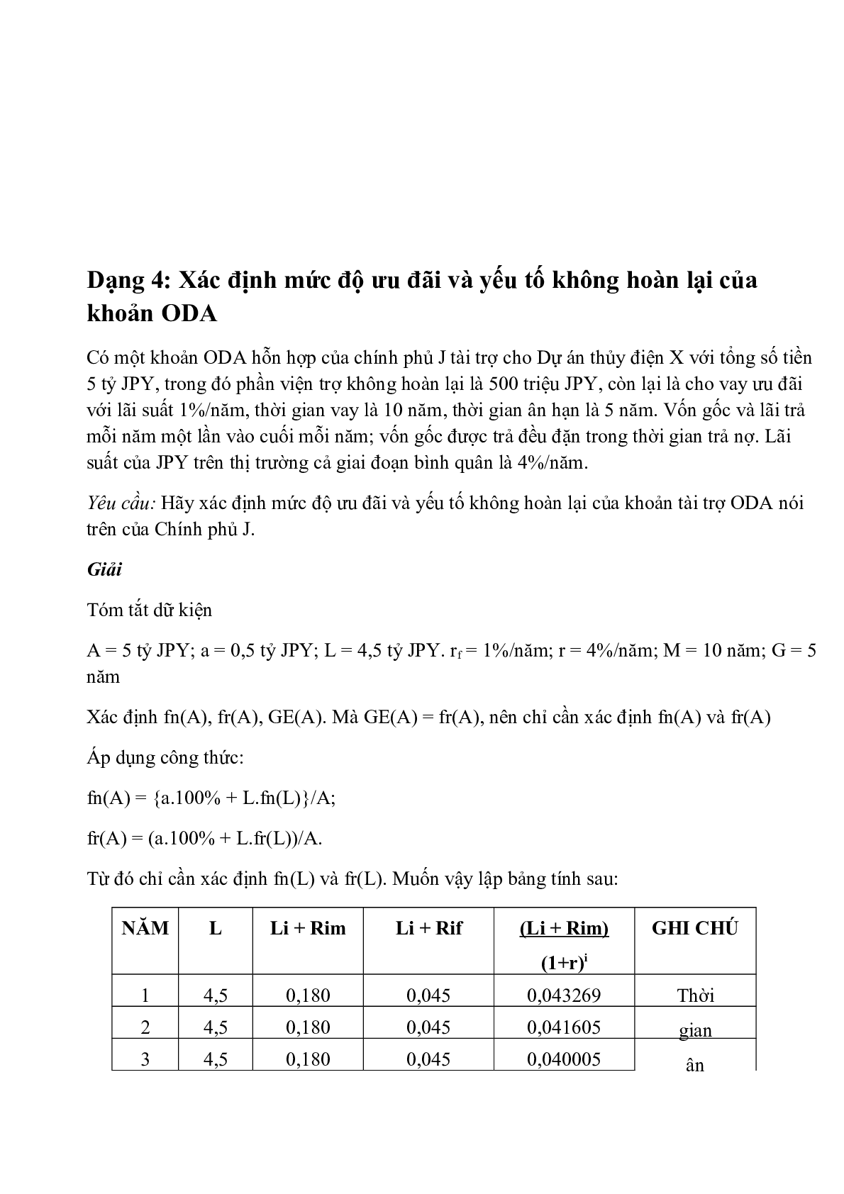 Ngân hàng bài tập Tài chính quốc tế (có đáp án) | Học viện tài chính (trang 6)