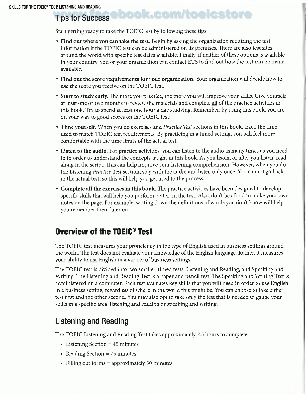 Sách Collins Skill for the TOEIC test Reading Listening | Xem online, tải PDF miễn phí (trang 5)