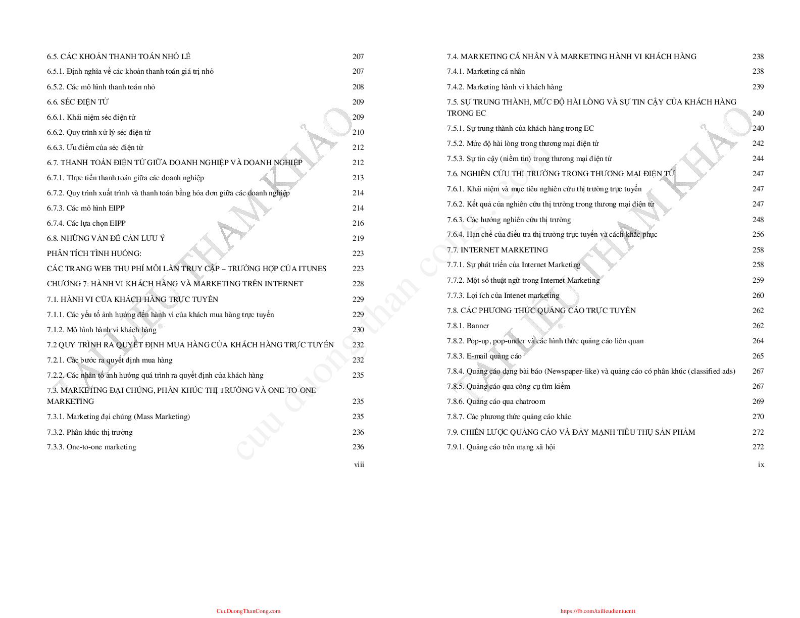 Giáo trình môn Thương mại điện tử | Đại học Kinh tế - Đại học Quốc Gia Hà Nội (trang 6)