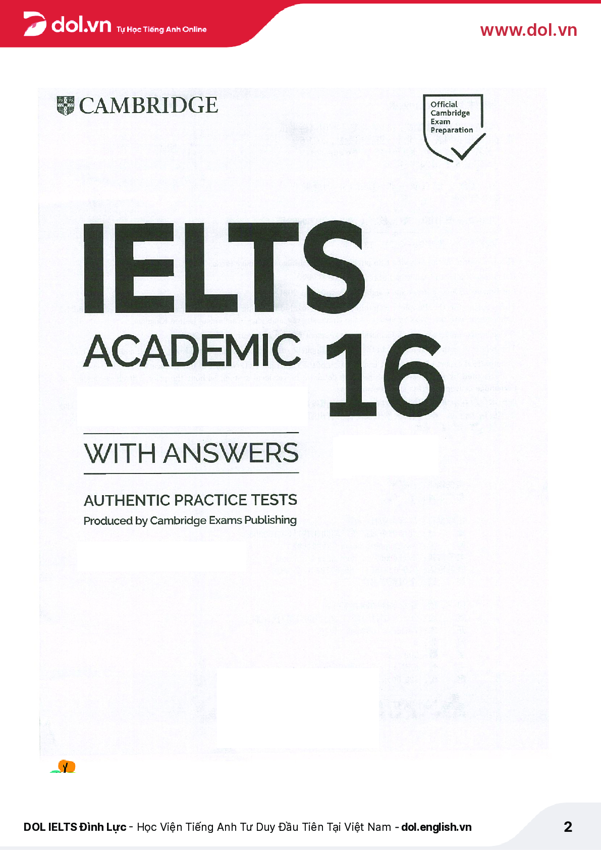 Sách Cambridge IELTS 16 | Xem online, tải PDF miễn phí (trang 2)