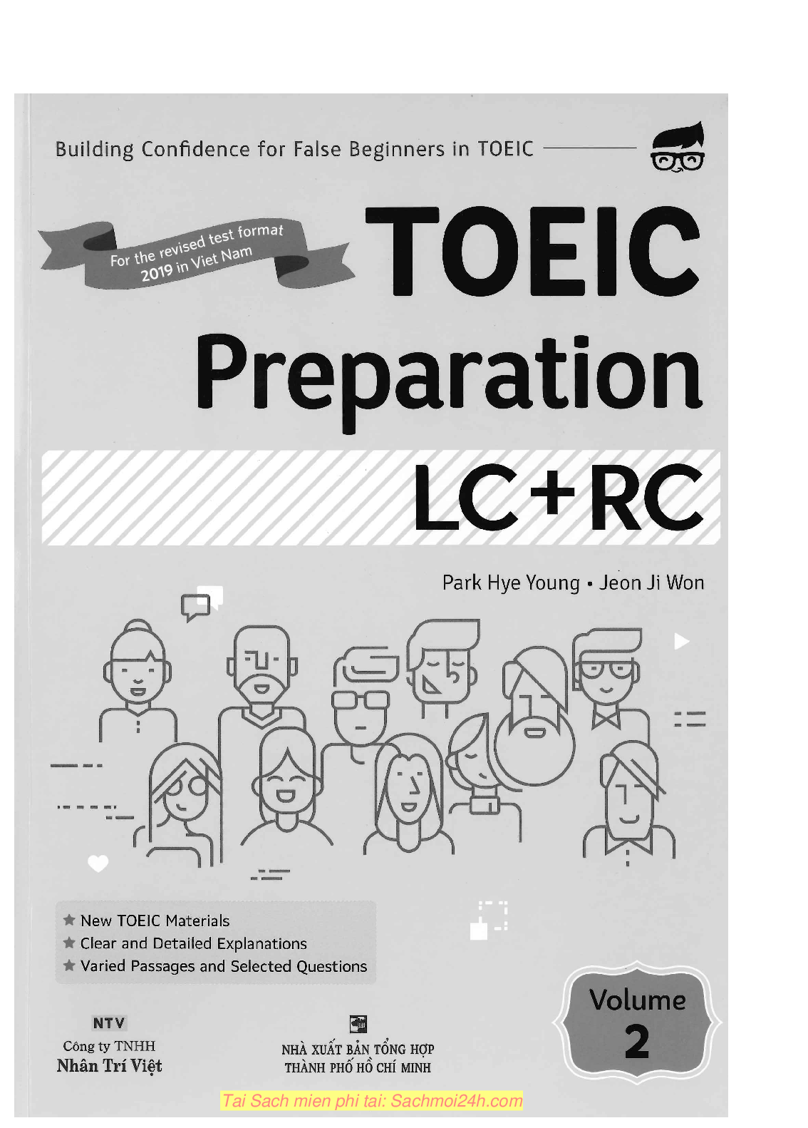 Sách TOEIC Preparation LC + RC Volume 2 | Xem online, tải PDF miễn phí (trang 1)