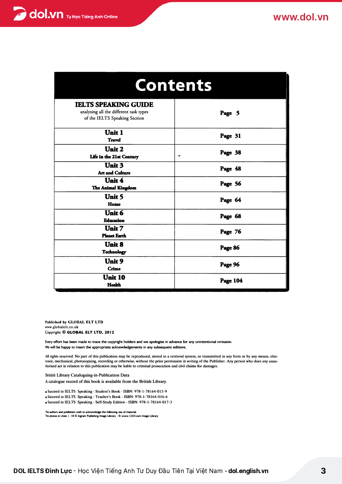 Sách Succeed in IELTS Speaking and Vocabulary | Xem online, tải PDF miễn phí (trang 3)