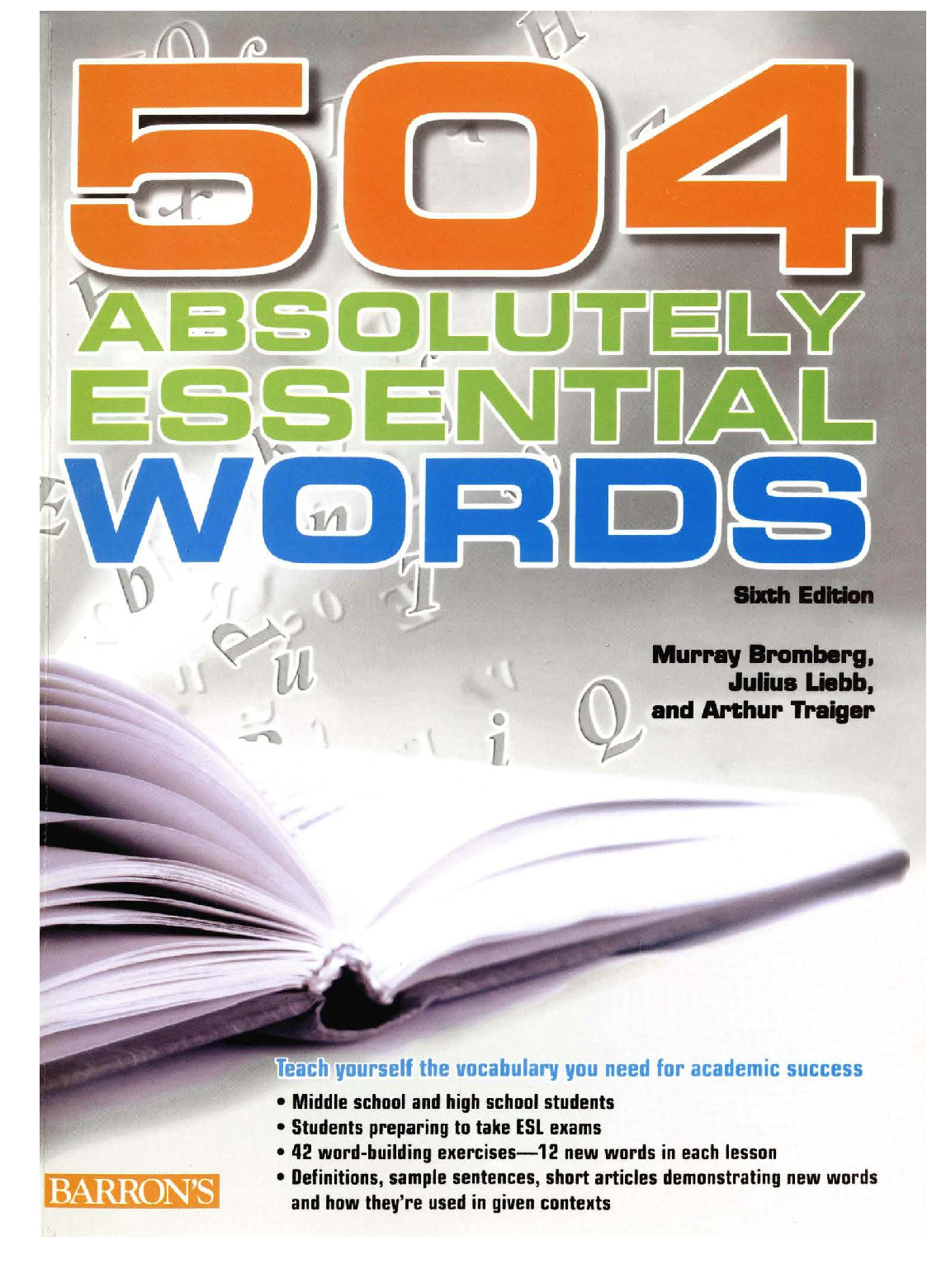 Sách 504 Absolutely Essential Words | Xem online, tải PDF miễn phí (trang 1)