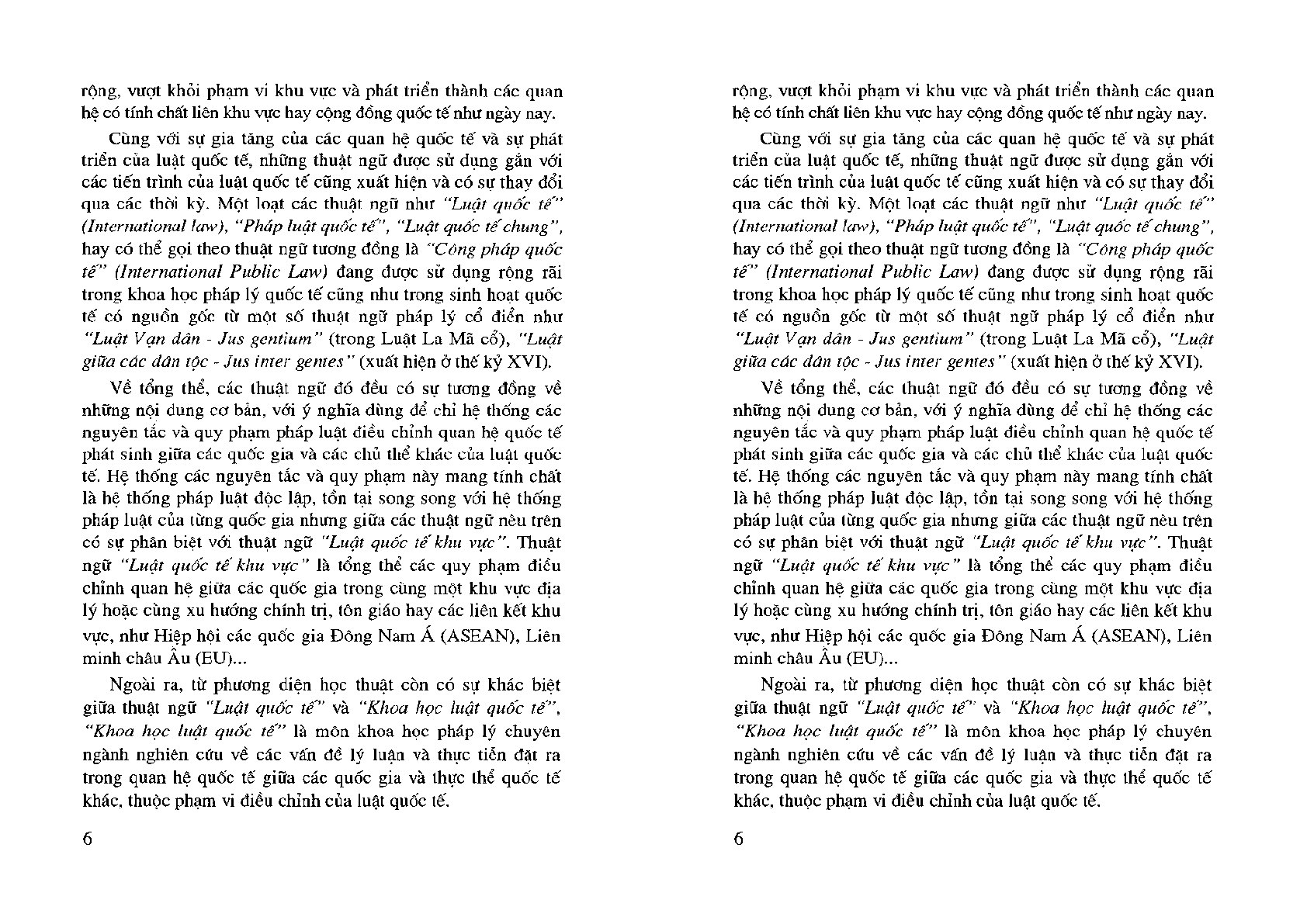 Giáo trình môn Luật quốc tế | Đại học Luật Hà Nội (trang 6)