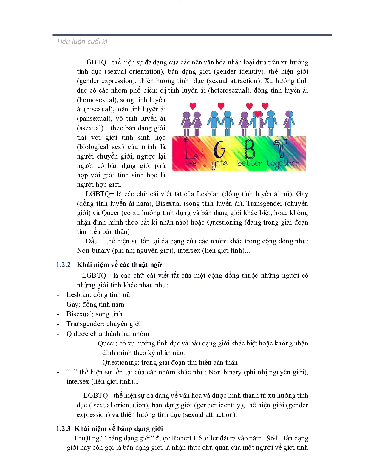 Nghiên cứu về cộng đồng LGBTQ+ trên toàn thế giới | Tiểu luận môn Kỹ năng mềm | Trường Đại học Văn Lang (trang 7)