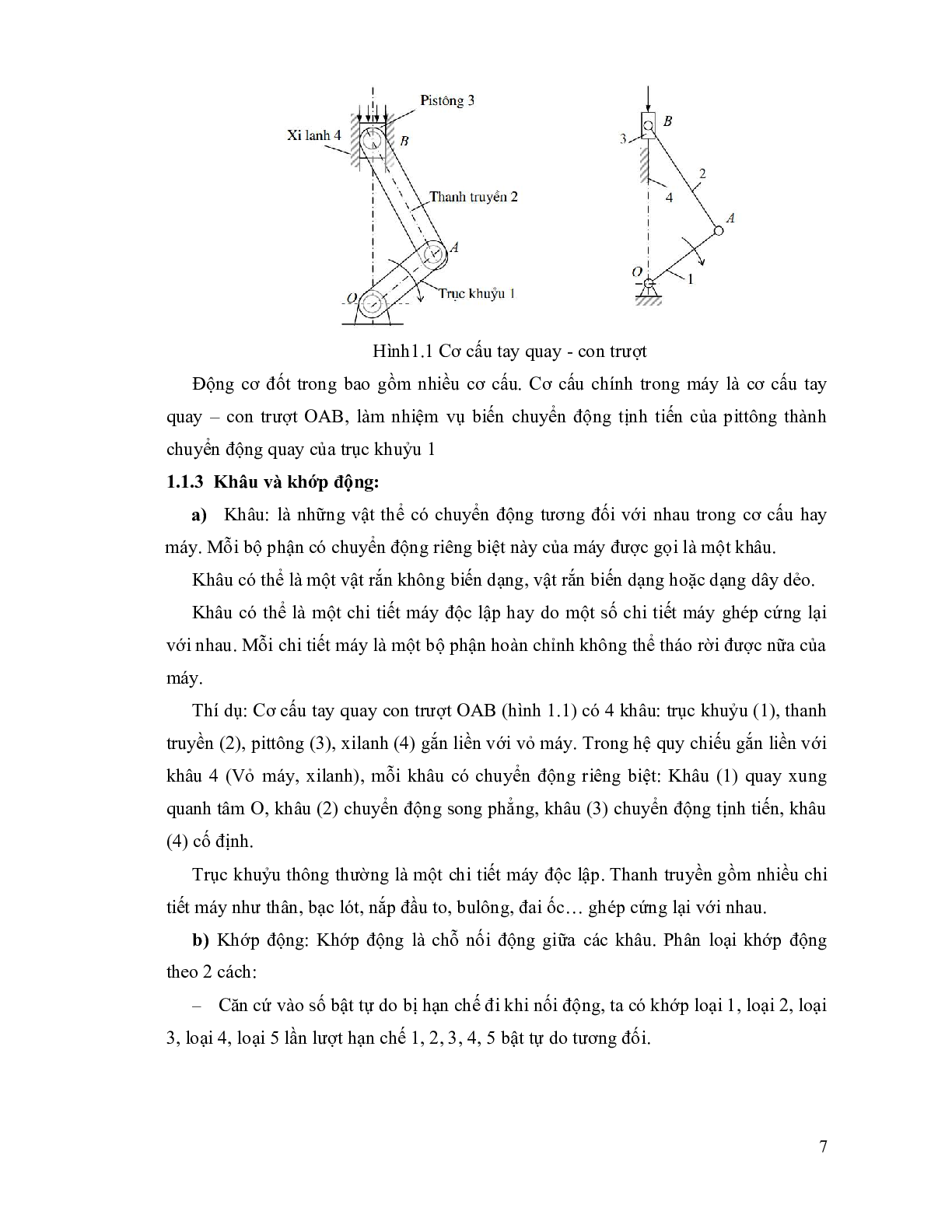 Giáo trình môn Nguyên lý - Chi tiết máy | Cao đẳng Giao thông vận tải Thành phố Hồ Chí Minh (trang 6)