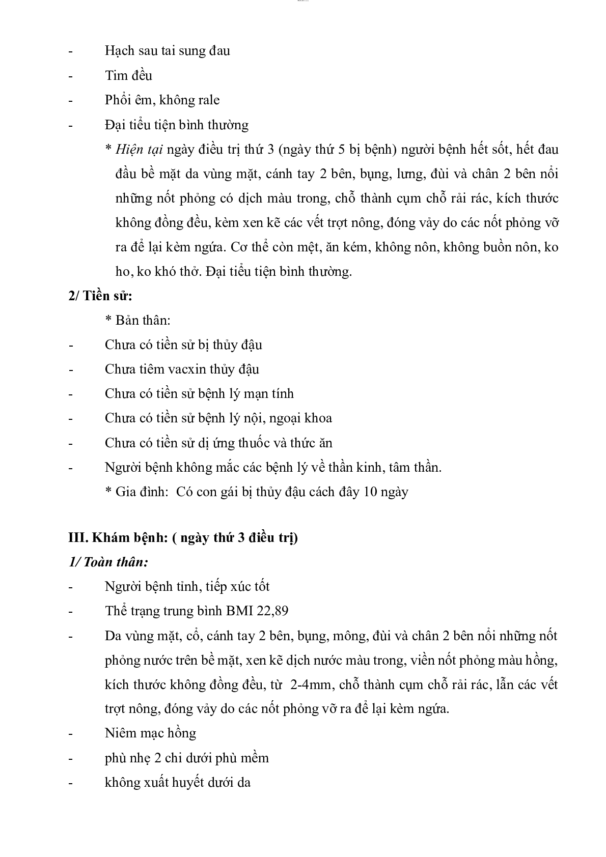 Bệnh án Thủy đậu | PDF (trang 2)