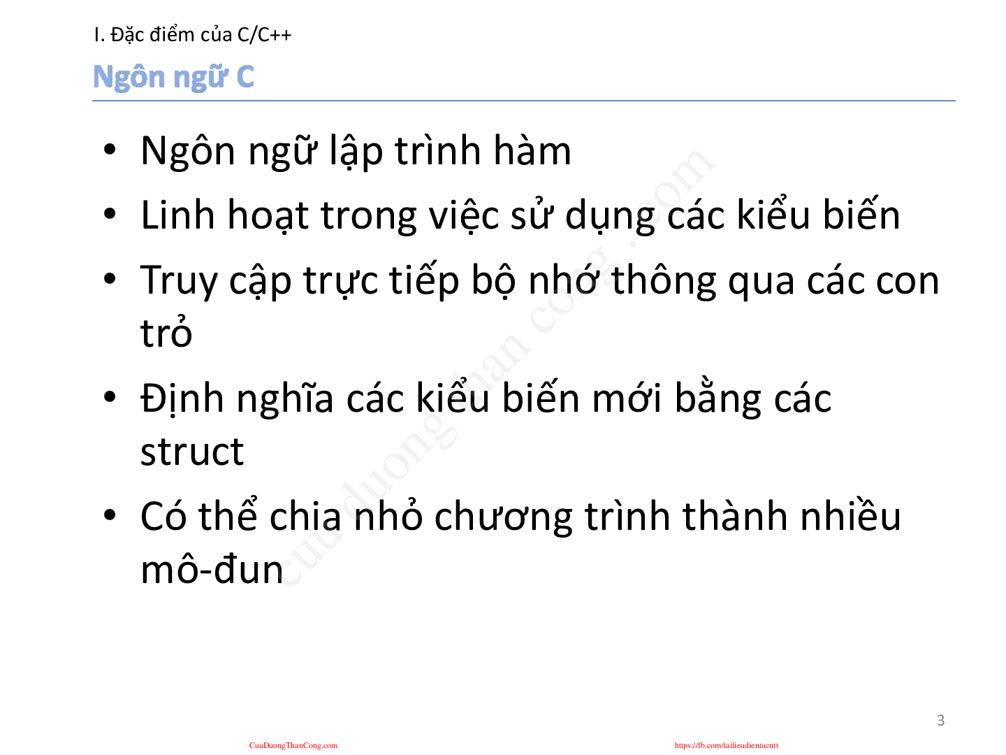 Bài giảng PPT (Power Point) học phần Ngôn ngữ lập trình | SLIDE | Đại học Bách Khoa Hà Nội (trang 3)