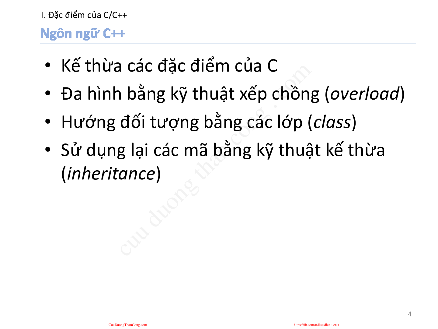 Bài giảng PPT (Power Point) học phần Ngôn ngữ lập trình | SLIDE | Đại học Bách Khoa Hà Nội (trang 4)