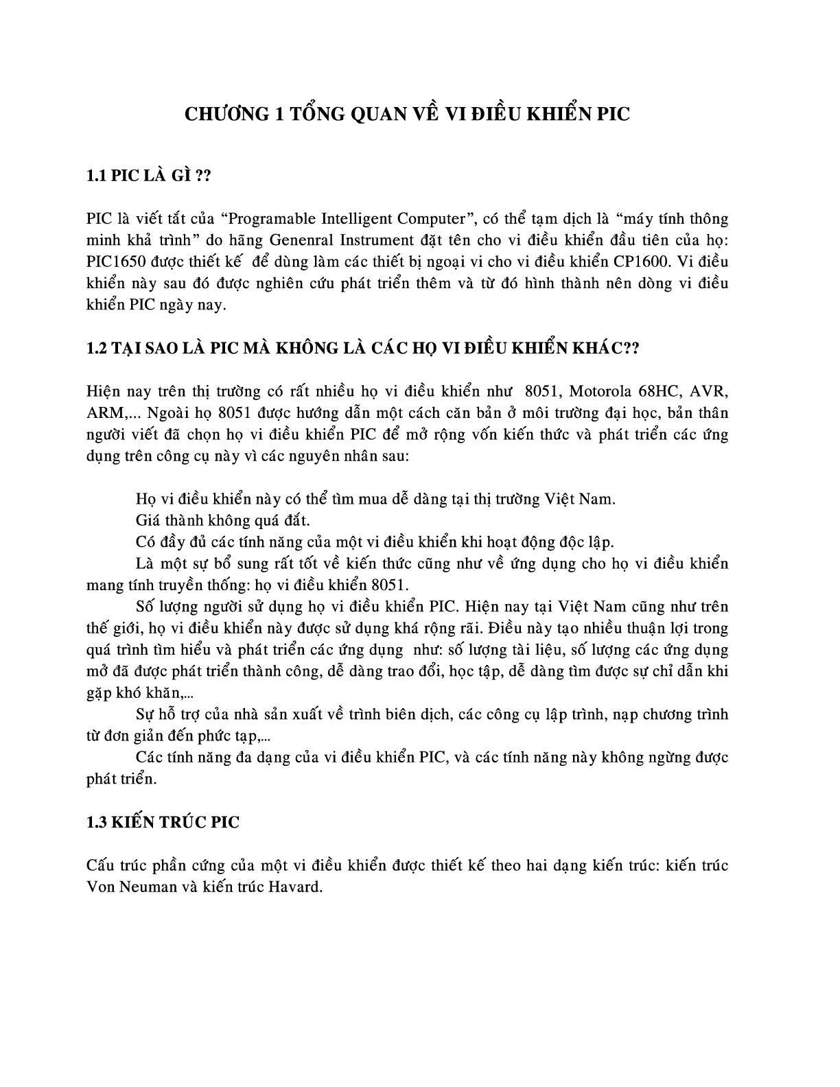 Giáo trình môn Kỹ thuật vi xử lý | Đại học Bách Khoa Hà Nội (trang 4)