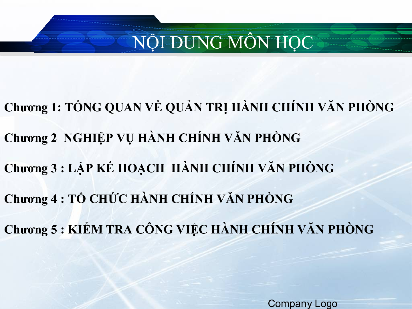 Bài giảng PPT (Power Point) học phần Quản trị hành chính văn phòng | SLIDE | Đại học Khoa Học Xã Hội và Nhân Văn (trang 5)