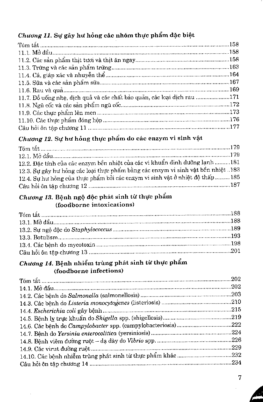 Giáo trình môn Vi sinh vật học thực phẩm | Đại học Bách Khoa Hà Nội (trang 7)