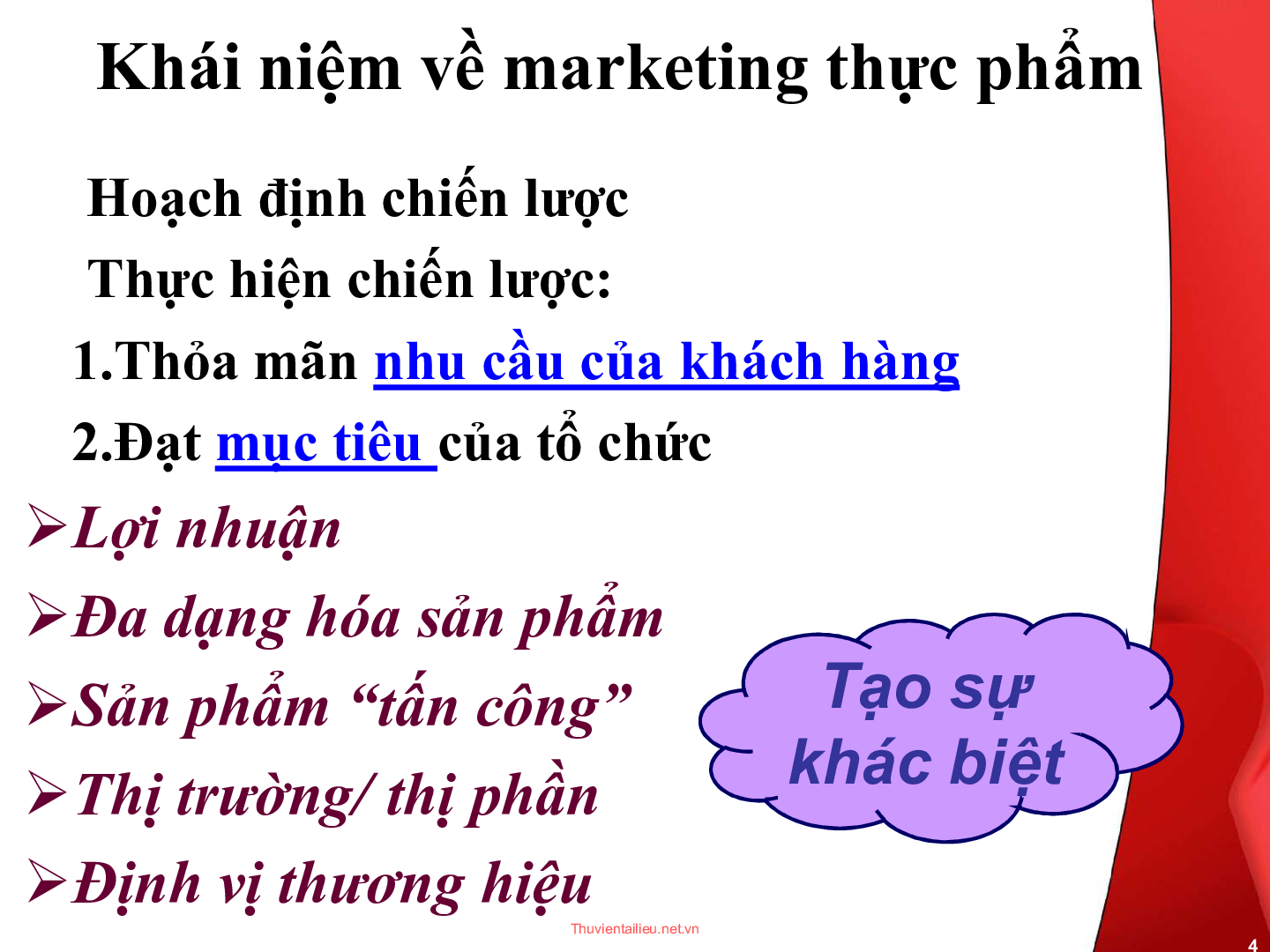 Giáo trình môn Marketing thực phẩm | Đại học Khoa học tự nhiên (trang 4)