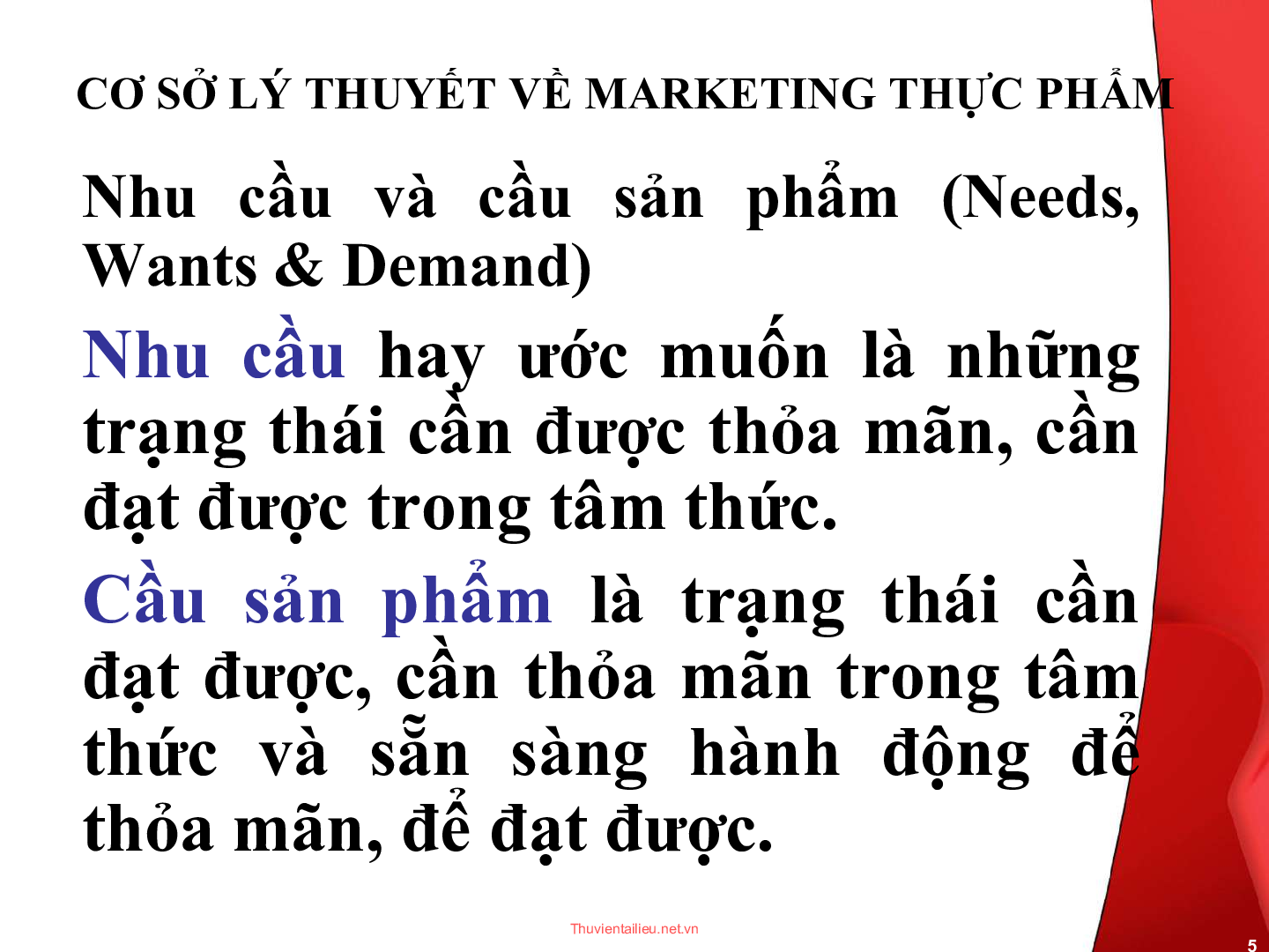 Giáo trình môn Marketing thực phẩm | Đại học Khoa học tự nhiên (trang 5)