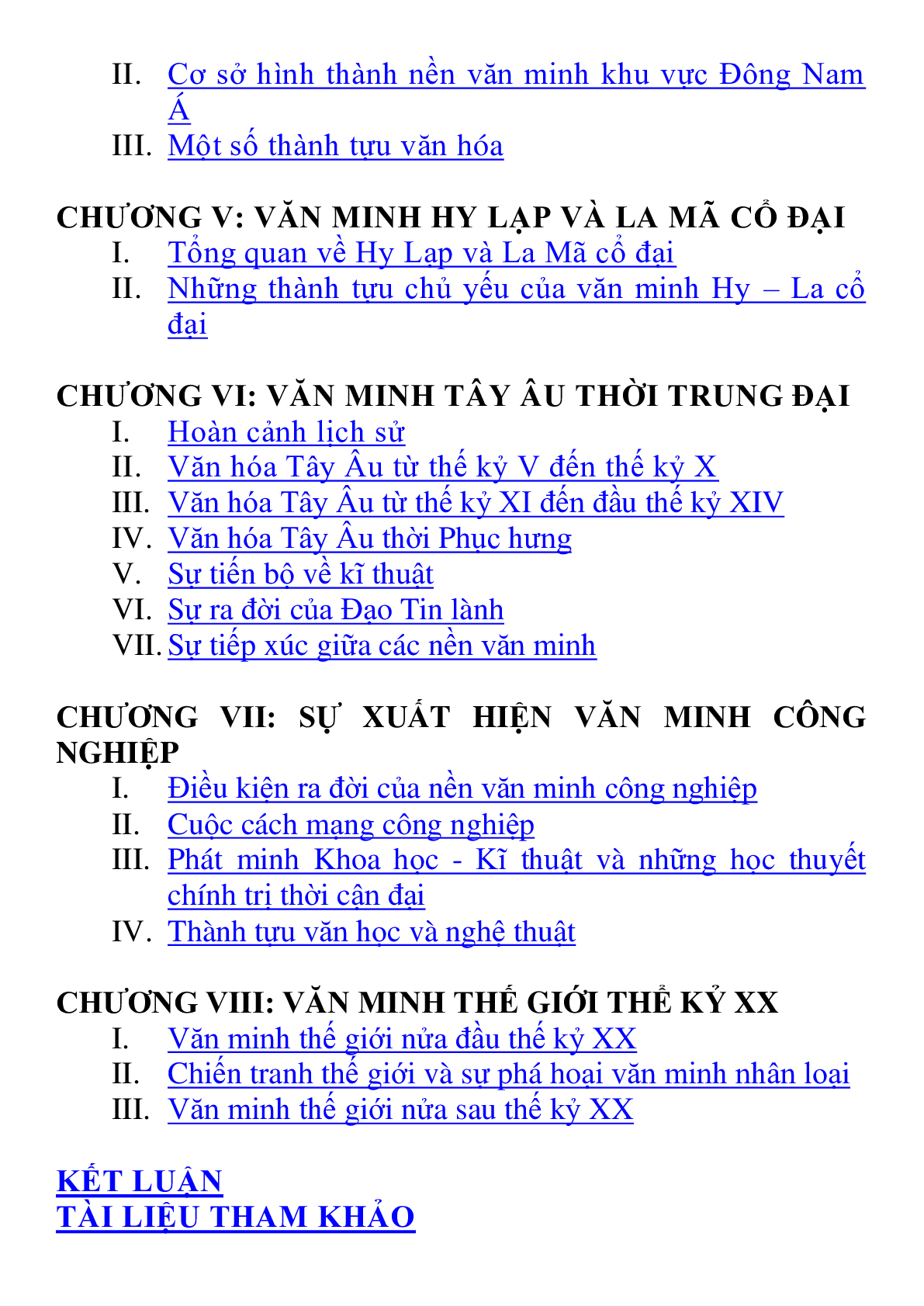 Giáo trình môn Lịch sử văn minh thế giới | Đại học Sư Phạm Hà Nội (trang 4)