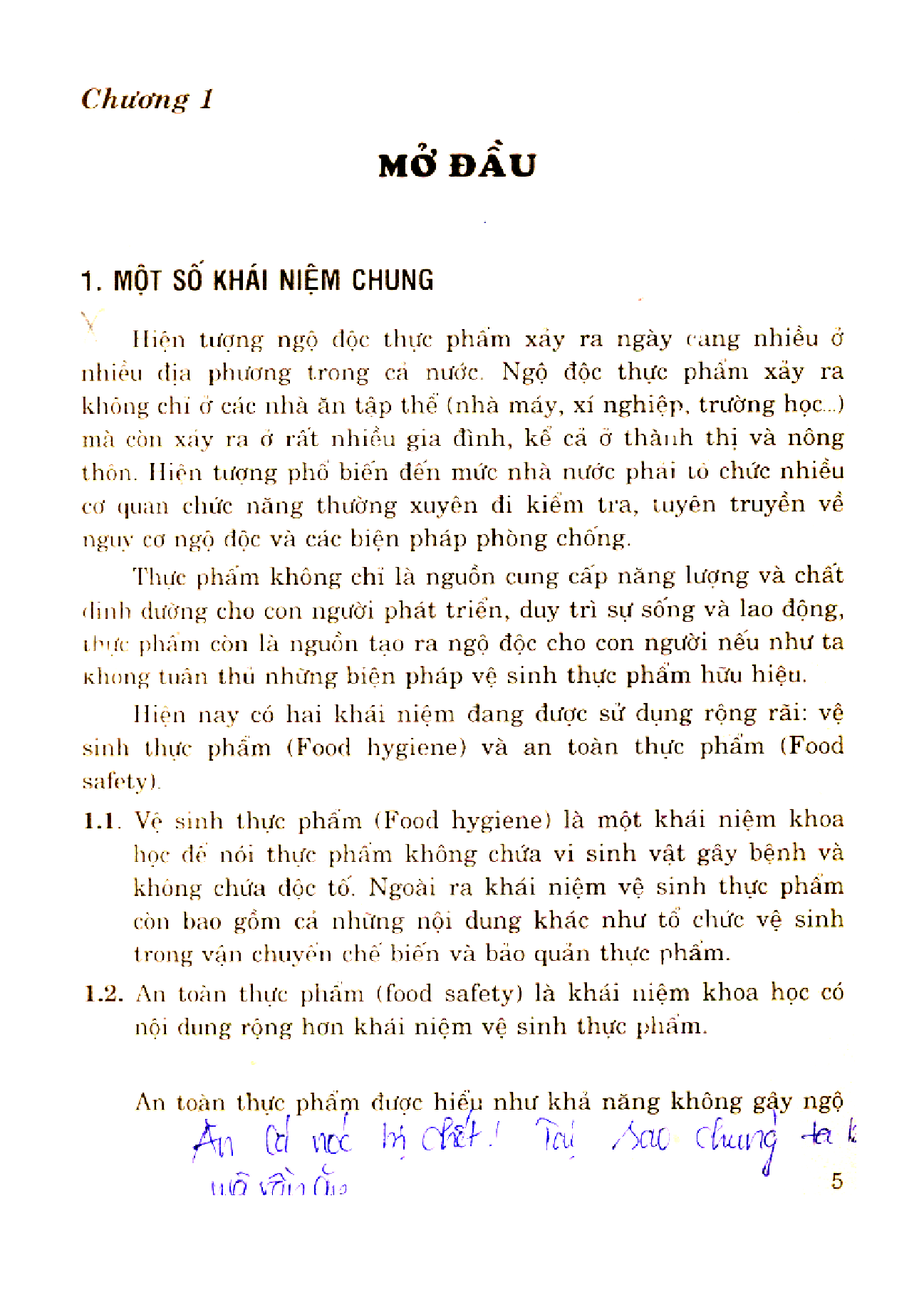 Giáo trình môn An toàn thực phẩm | Đại học Kỹ thuật TP HCM (trang 4)