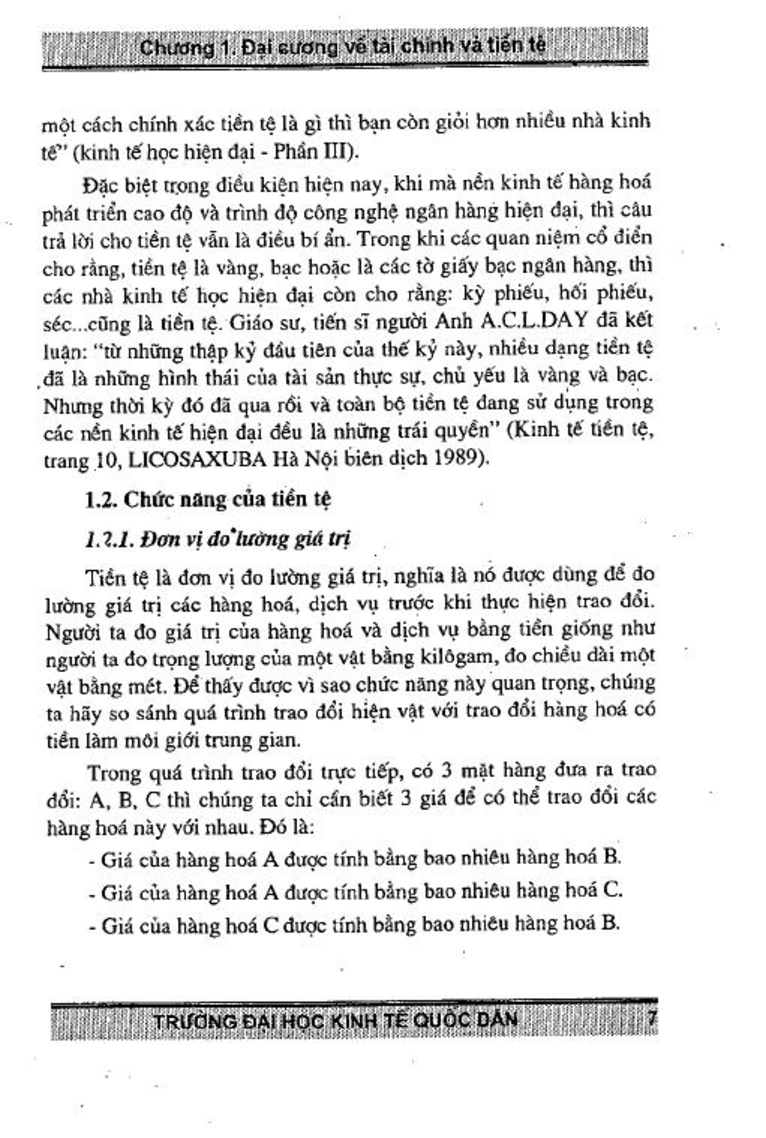 Giáo trình môn Tài chính tiền tệ | Đại học Kinh Tế Quốc Dân (trang 6)