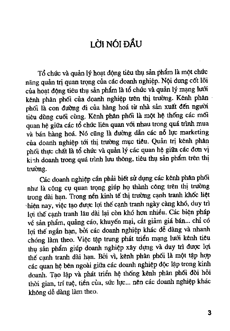 Giáo trình Quản trị kênh phân phối | NEU - Trường Đại học Kinh tế Quốc dân (trang 3)