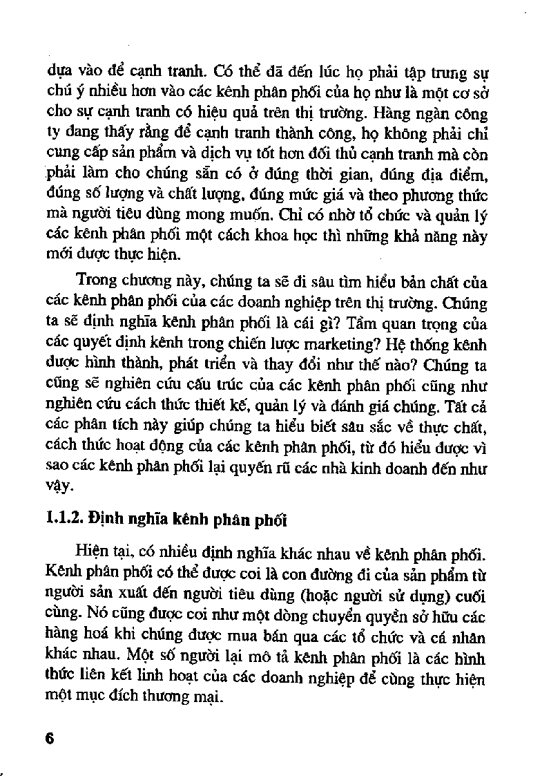 Giáo trình Quản trị kênh phân phối | NEU - Trường Đại học Kinh tế Quốc dân (trang 6)