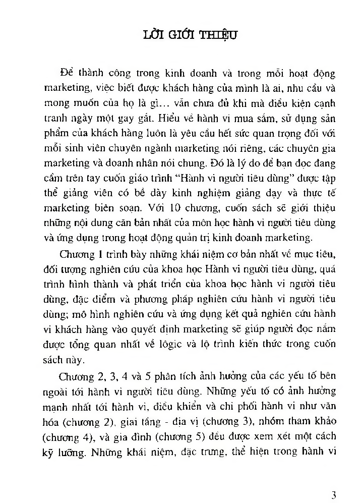 Giáo trình môn Hành vi người tiêu dùng | Đại học Kinh tế quốc dân (trang 7)