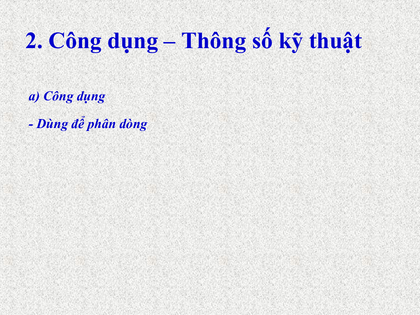 Bài giảng PPT (Power Point) học phần Điện tử cơ bản | SLIDE | Đại học Trường Đại học Sư phạm Kỹ thuật Tp HCM (trang 5)