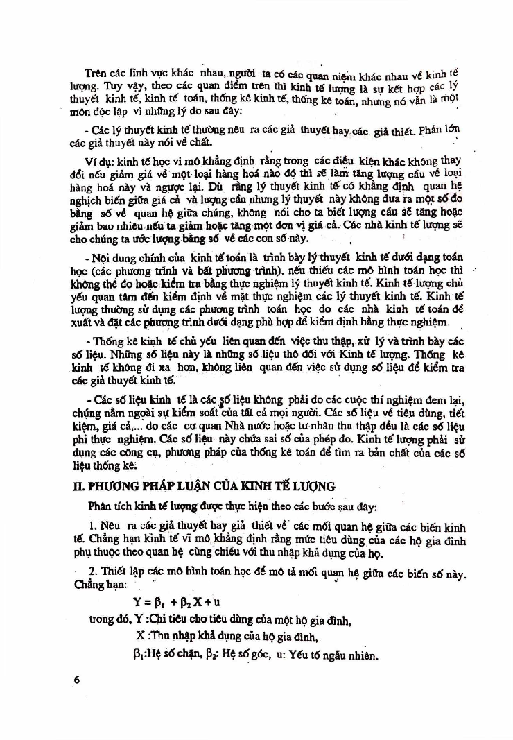 Giáo trình môn Kinh tế lượng | Đại học Kinh tế quốc dân (trang 5)