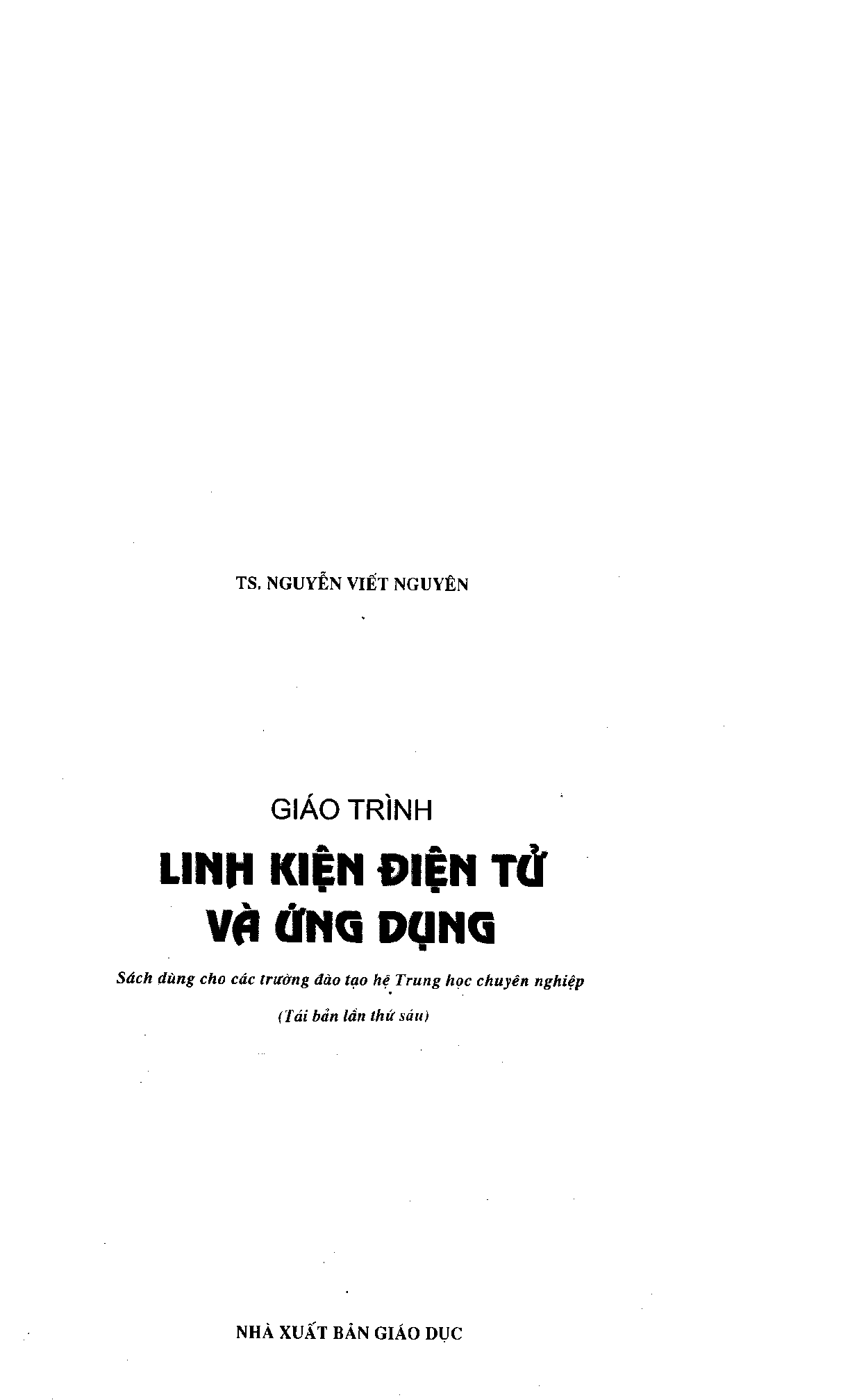 Giáo trình môn Linh kiện điện tử và ứng dụng | Đại học Công nghệ TP HCM (trang 2)