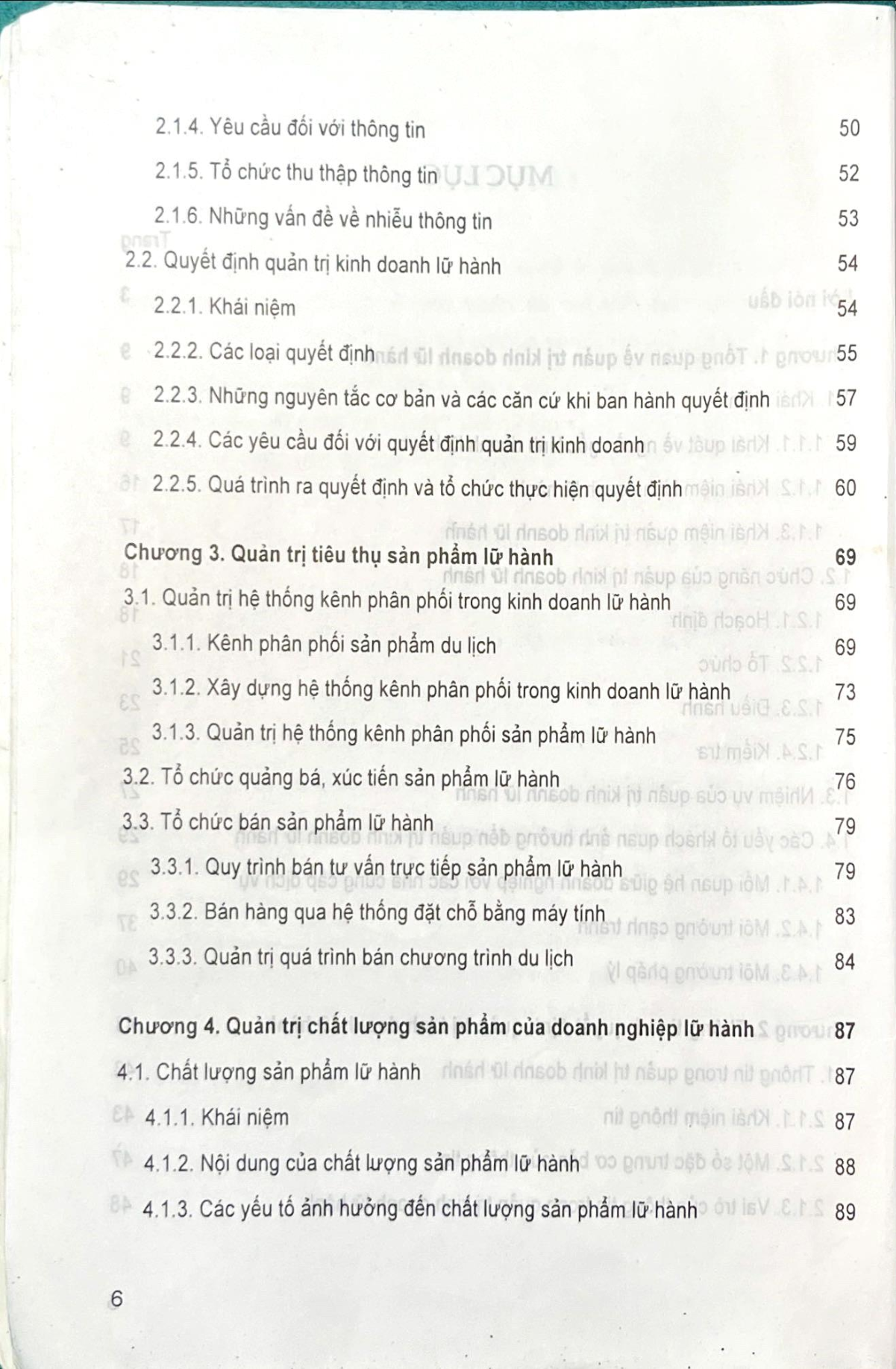 Giáo trình “Quản trị kinh doanh lữ hành” - ĐH Công nghiệp Hà Nội (trang 5)