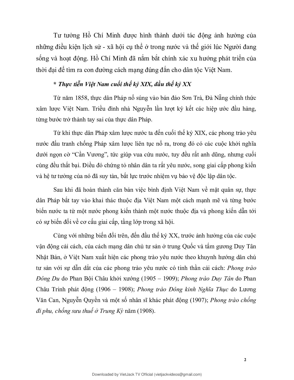 Tóm tắt lý thuyết Chương 2: Cơ sở, quá trình hình thành và phát triển Tư tưởng Hồ Chí Minh | Học phần Tư tưởng Hồ Chí Minh | VNUHCM - Đại học Quốc gia Thành phố Hồ Chí Minh (2025) (trang 3)