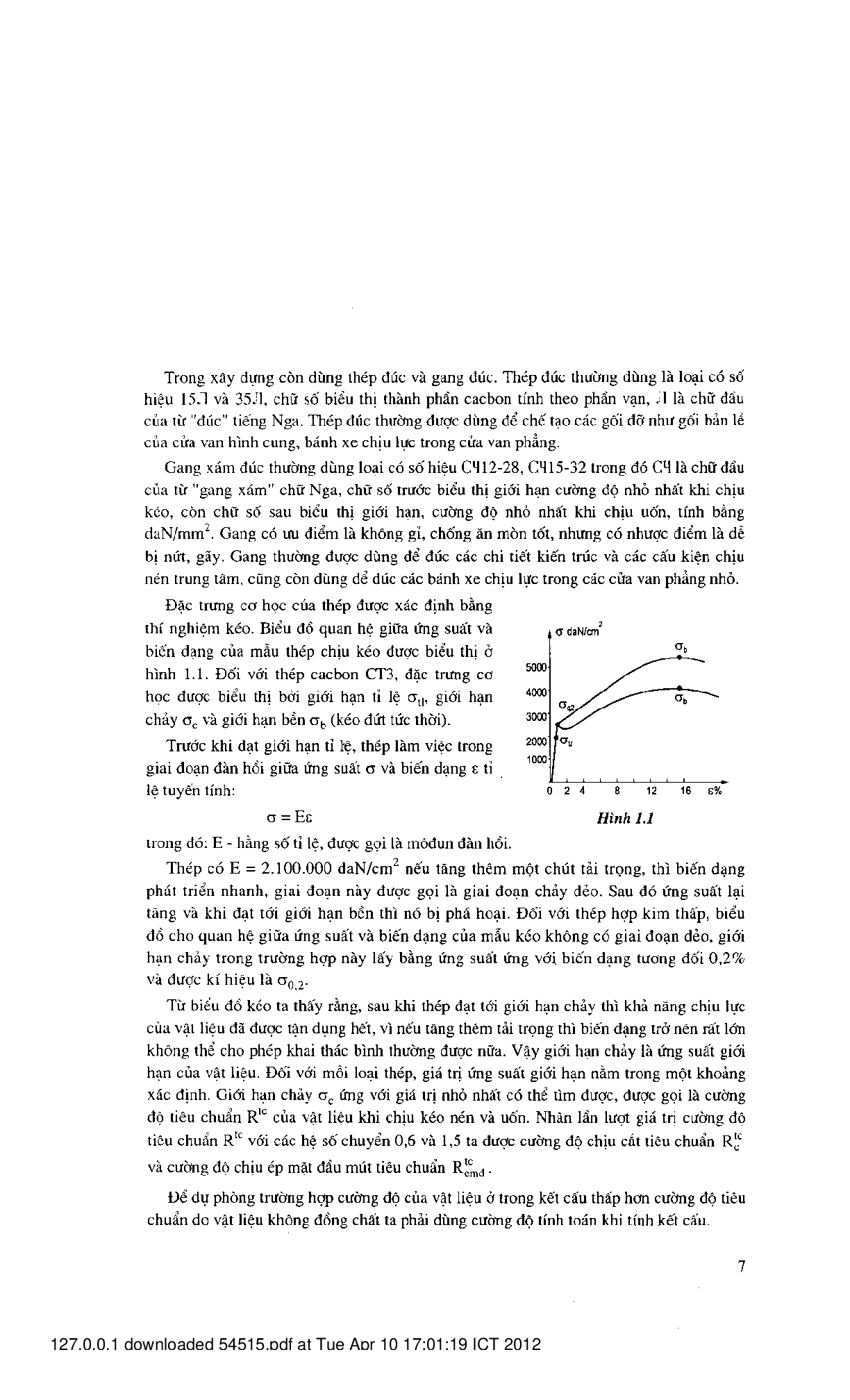 Giáo trình môn Kết cấu thép | Đại học Thủy Lợi (trang 7)