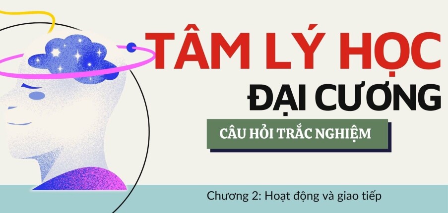 Câu hỏi trắc nghiệm: HOẠT ĐỘNG VÀ GIAO TIẾP | Tâm lý học đại cương | Trường Đại học Giao thông vận tải TP Hồ Chí Minh