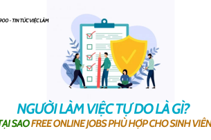 Người làm việc tự do là gì? Tại sao Free Online Jobs phù hợp cho sinh viên
