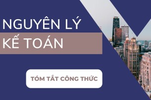 Tóm tắt công thức NGUYÊN LÝ KẾ TOÁN | Đại học Công nghệ TP Hồ Chí Minh (2025)