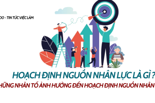 Hoạch định nguồn nhân lực là gì ? Những nhân tố ảnh hưởng đến hoạch định nguồn nhân lực