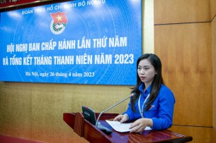 Mẫu báo cáo "Tổ chức hoạt động các hoạt động Tháng thanh niên" (2023)