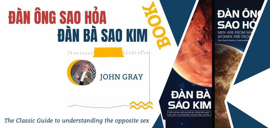 [ SÁCH ] Đàn ông sao hỏa, đàn bà sao Kim | John Gray