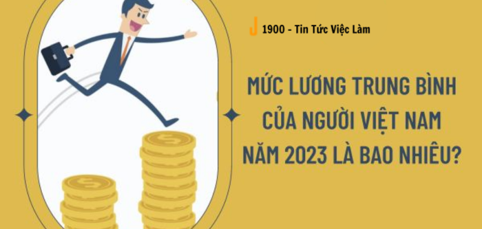 So sánh mức lương trung bình ở Việt Nam theo số năm kinh nghiệm