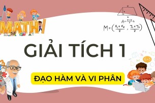Đạo hàm và vi phân | Công thức và câu hỏi trắc nghiệm Giải tích 1 | FTU (2025)