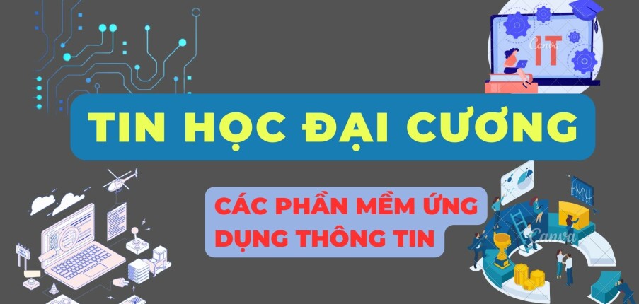 Các phần mềm ứng dụng thông tin | Câu hỏi bài tập Tin học đại cương | PTIT