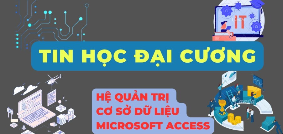 Hệ quản trị cơ sở dữ liệu Microsoft Access | Câu hỏi bài tập Tin học đại cương | PTIT