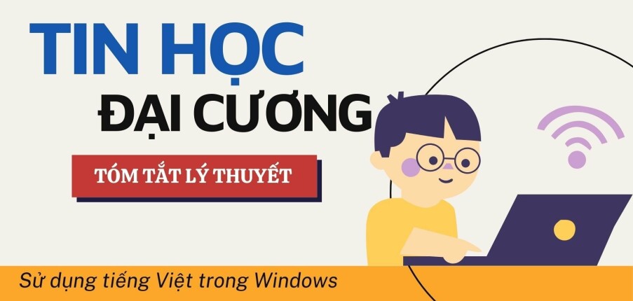 Sử dụng tiếng Việt trong Windows? | Tóm tắt lý thuyết Tin học đại cương | Đại học Kinh Tế, Đại học Đà Nẵng