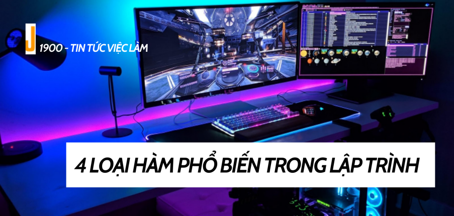 Function (hàm) là gì ? 4 loại hàm phổ biến trong lập trình