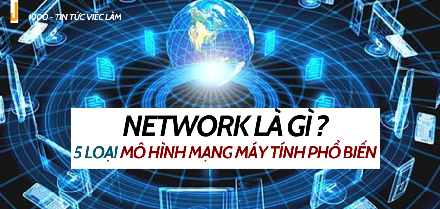 Network là gì ? 5 loại mô hình mạng máy tính phổ biến