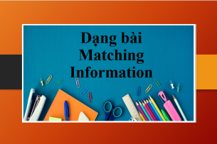 Chiến thuật làm bài Matching Information Reading IELTS và luyện tập có đáp án (2025)