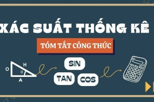 Tóm tắt công thức giải bài tập Xác suất thống kê (2025)
