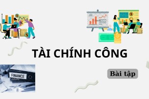 Câu hỏi bài tập Tài chính công | Học viện Ngân Hàng (2025)