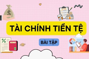 Ngân hàng bài tập TÀI CHÍNH TIỀN TỆ (có đáp án)| Đại học Kinh tế TP Hồ Chí Minh (2025)